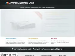 Sites similar to annoncelegale-pas-cher.com