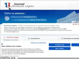 Sites similar to annonces-legale.com