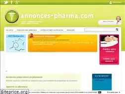 Sites similar to annonces-pharma.com