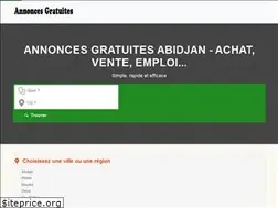 Sites similar to annoncesgratuites.ci