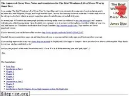 Sites similar to annotated-oscar-wao.com