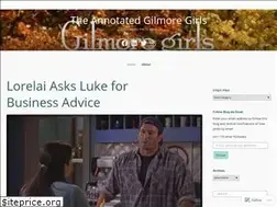 Sites similar to annotatedgilmoregirls.com