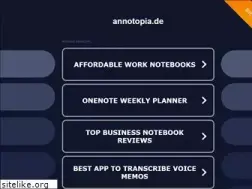 Sites similar to annotopia.de