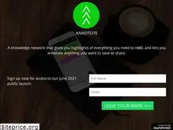 Sites similar to annotote.launchrock.com