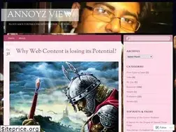 Sites similar to annoyzview.wordpress.com