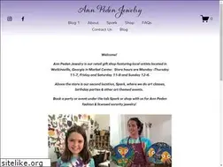 Sites similar to annpedenjewelry.com