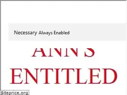 Sites similar to annsentitledlife.com