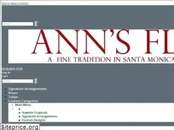 Sites similar to annsflowershop.com