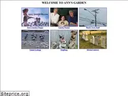 Sites similar to annsgarden.com