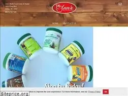 Sites similar to annshealthfooddallastx.com