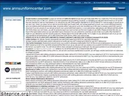 Sites similar to annsuniformcenter.com