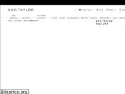 Sites similar to anntaylorfactory.com
