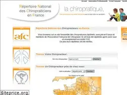 Sites similar to annuaire-chiropratique.fr