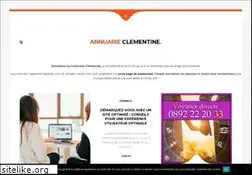 Sites similar to annuaire-clementine.com