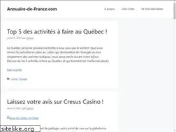 Sites similar to annuaire-de-france.com