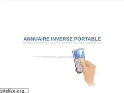 Sites similar to annuaire-inverse-portable.com