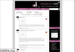 Sites similar to annuaire-mode.org