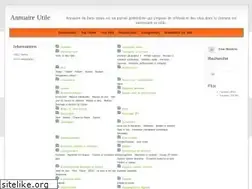 Sites similar to annuaire-utile.net