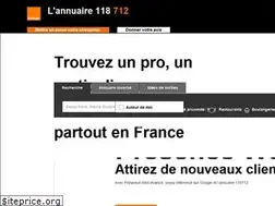 Sites similar to annuaire.118712.fr