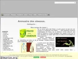 Sites similar to annuaire.oiseaux.net