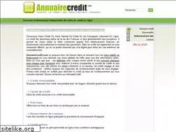 Sites similar to annuairecredit.com