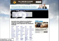 Sites similar to annuairedesmedecinsduquebec.ca