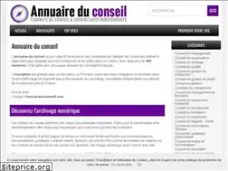 Sites similar to annuaireduconseil.com