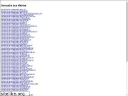 Sites similar to annuairemairie.org