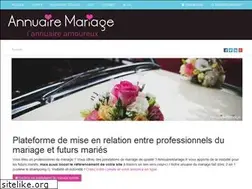 Sites similar to annuairemariage.fr