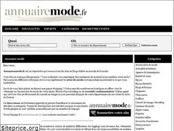 Sites similar to annuairemode.fr