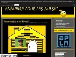 Sites similar to annuairepourlesnuls.fr