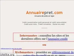 Sites similar to annuairepret.com