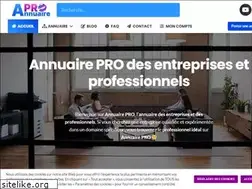 Sites similar to annuairepro.net