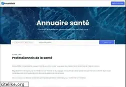 Sites similar to annuairesante.com