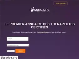 Sites similar to annuairetherapeutes.fr