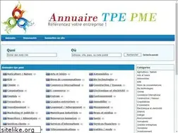 Sites similar to annuairetpepme.com