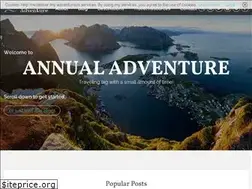 Sites similar to annualadventure.com