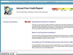 Sites similar to annualfreecreditreport.biz