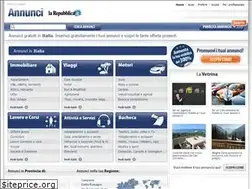 Sites similar to annunci.repubblica.it