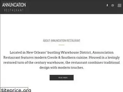 Sites similar to annunciationrestaurant.com