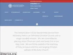 Sites similar to annunciationsac.org