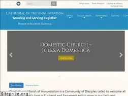 Sites similar to annunciationstockton.org