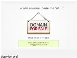 Sites similar to annuncicanismarriti.it