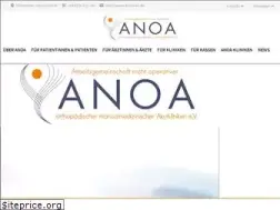 Sites similar to anoa-kliniken.de