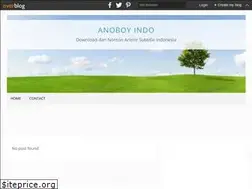 Sites similar to anoboy-indo.over-blog.com