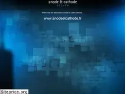 Sites similar to anodeetcathode.net