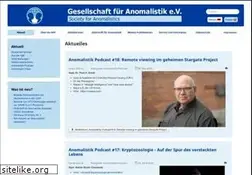Sites similar to anomalistik.de