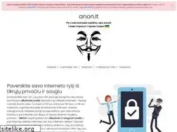 Sites similar to anon.lt