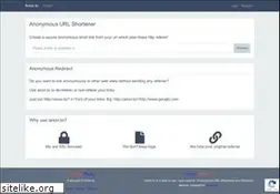 Sites similar to anon.to