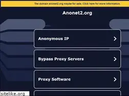 Sites similar to anonet2.org